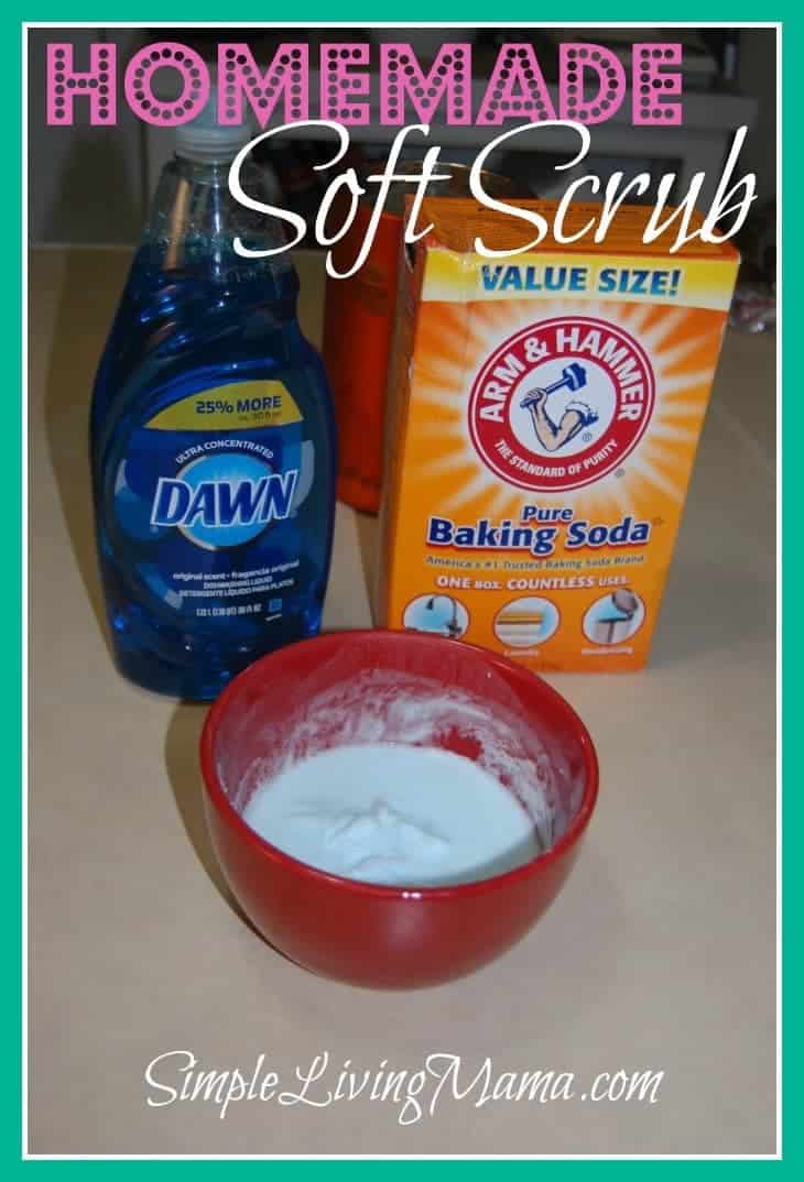 homemade soft scrub