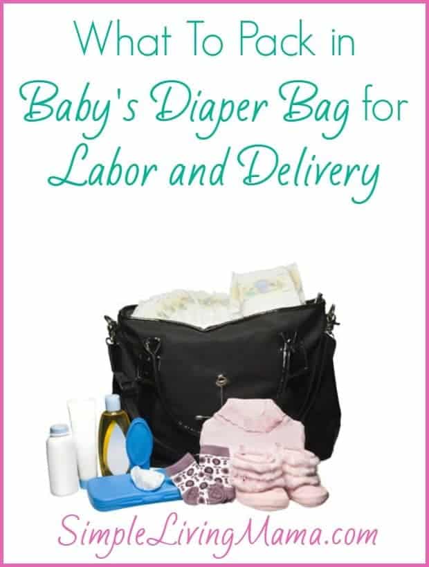 Preparing for Baby’s Birth – What To Pack in the Diaper Bag