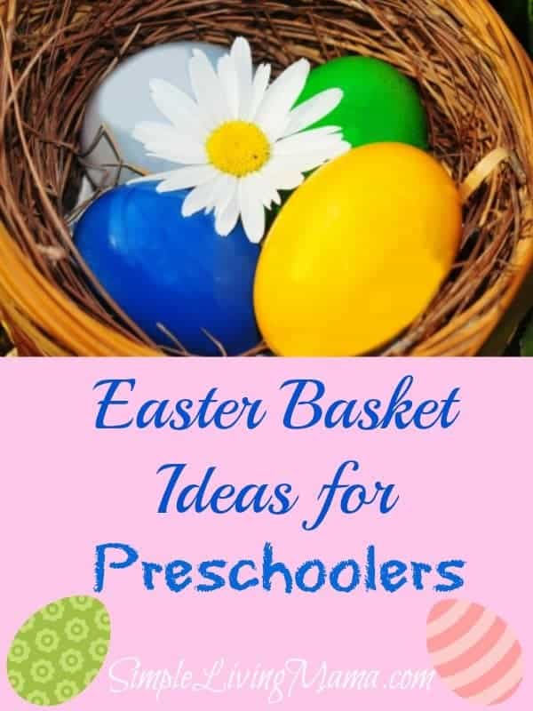 Easter basket ideas for preschoolers