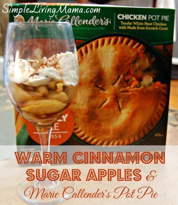 Warm Sugar Cinnamon Apple Recipe