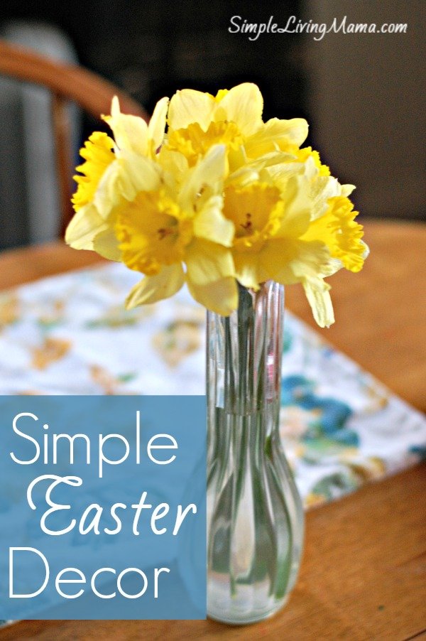 Simple Easter Decor