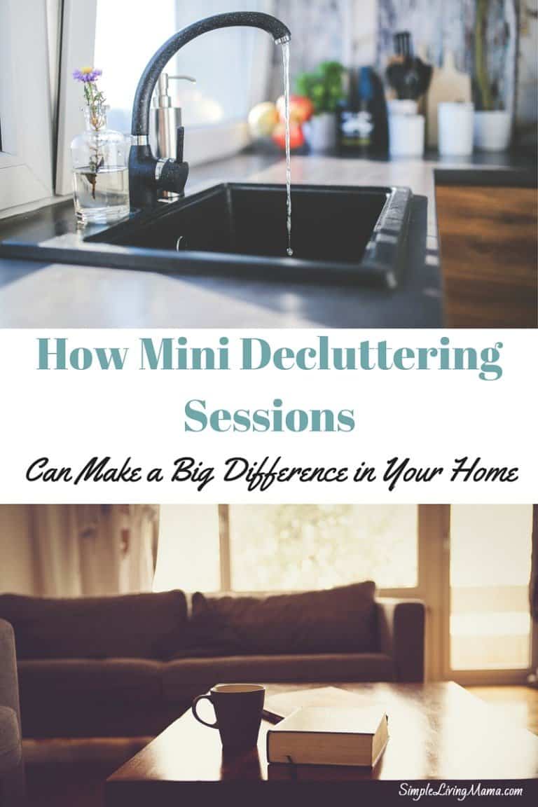 How Mini Decluttering Sessions Can Make a Big Difference in Your Home