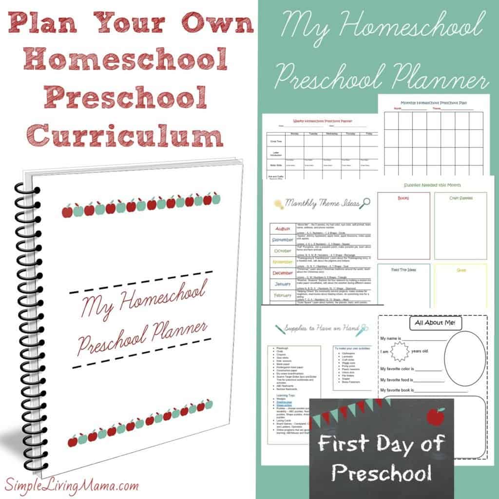 Complete Home Preschool Curriculum  ThreeSchool Preschool Curriculum for  Homeschool Three Year Olds - Classful