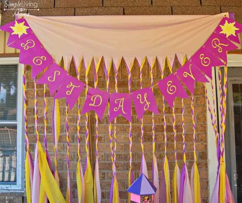 Rapunzel Birthday, Rapunzel Party, Rapunzel Decor, Rapunzel Banner, Tangled  Birthday, Tangled Party, Tangled Decor 