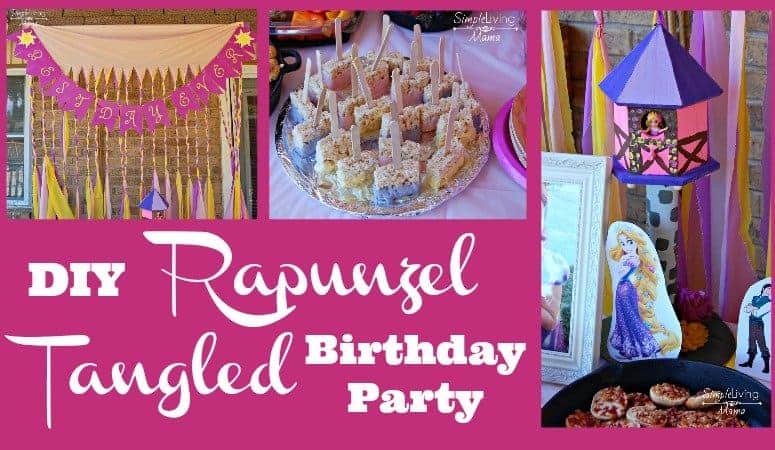 Rapunzel Birthday Party Ideas - Attempts At Domestication