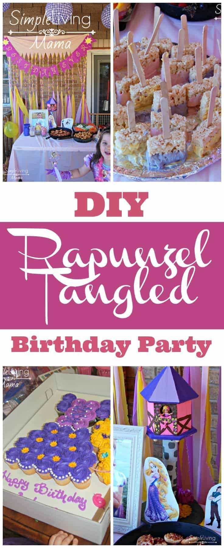 Tangled Themed Birthday Party - Pretty My Party