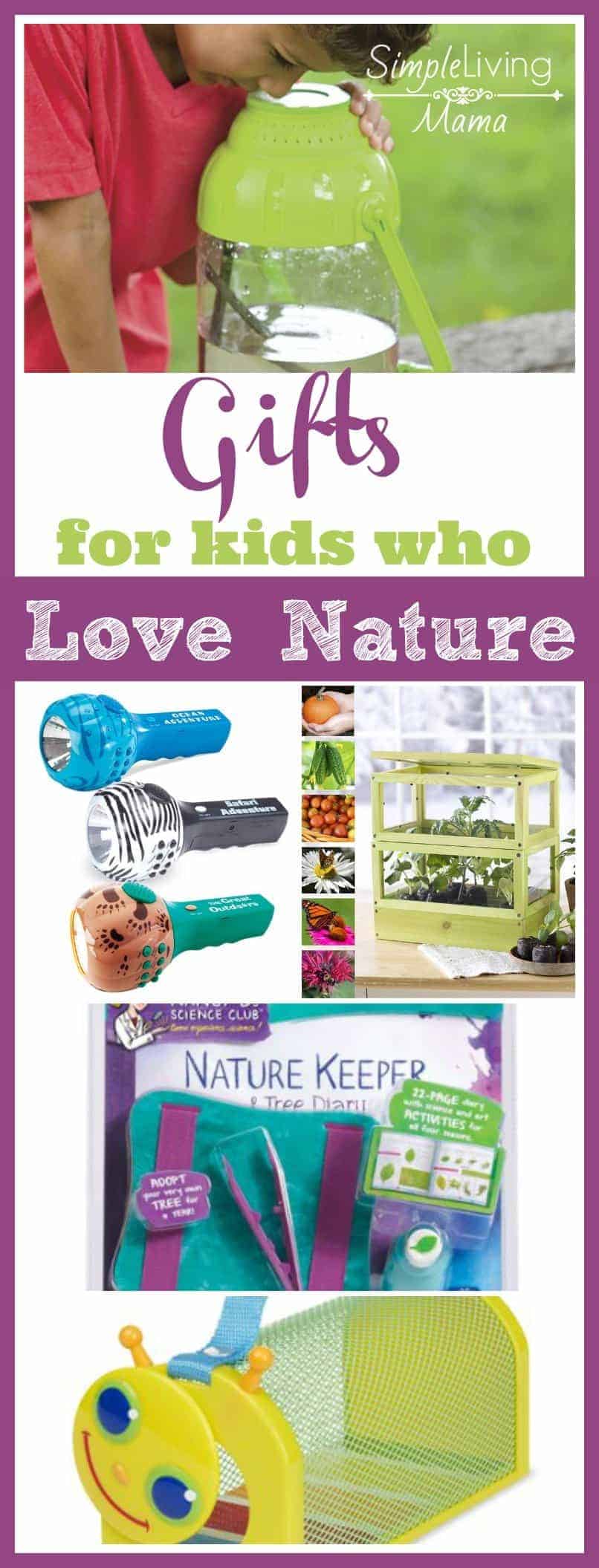 nature gifts for kids