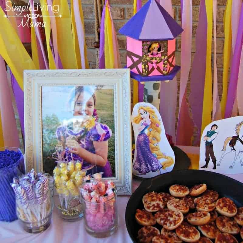 DIY Rapunzel Tangled Birthday Party - Simple Living Mama
