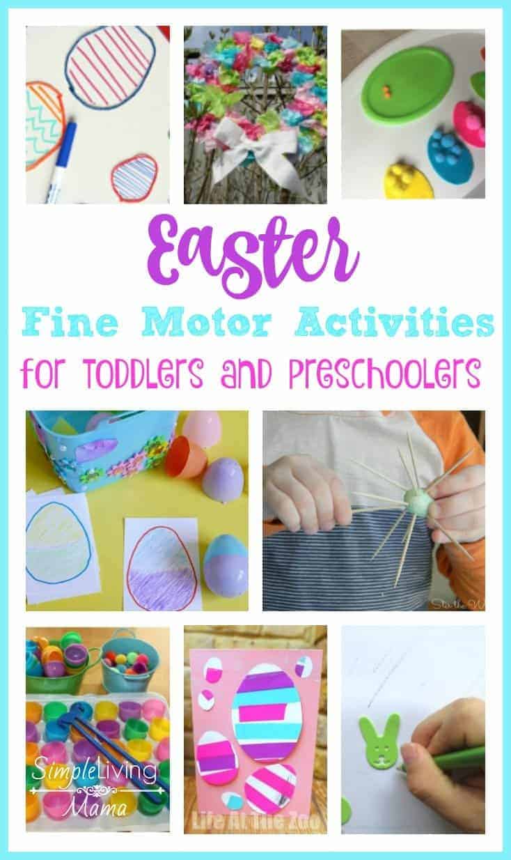 Easter Fine Motor Activities for Toddlers and Preschoolers - Simple ...