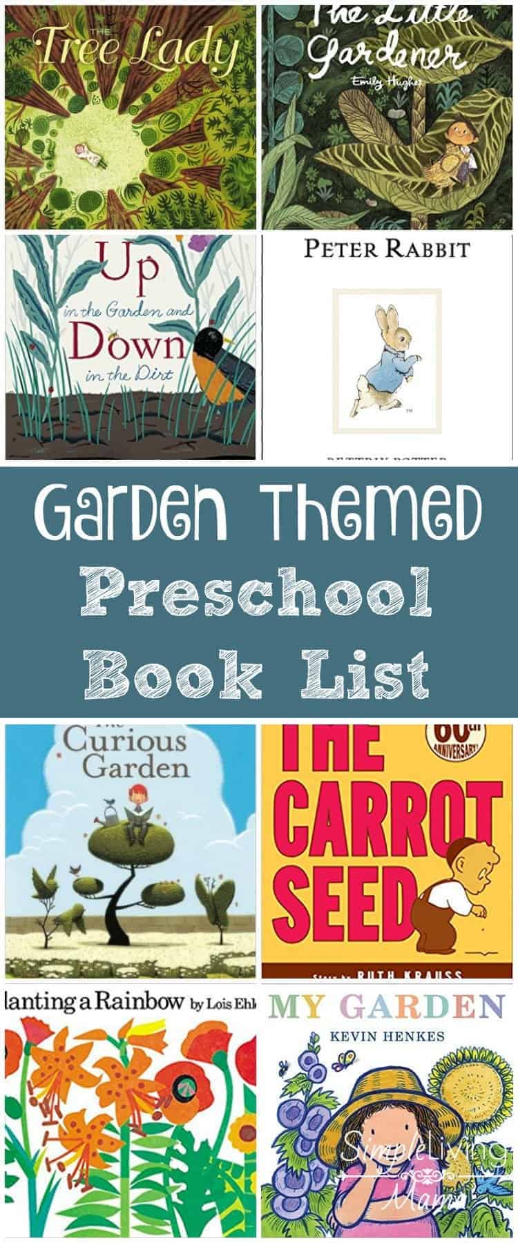 Garden Themed Preschool Book List Simple Living Mama