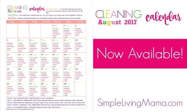 How To Clean Your House with Weekly Zone Cleaning Simple Living Mama