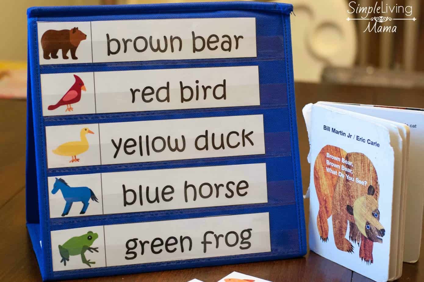 Brown Bear Brown Bear Pre K K Lesson Plans Simple Living Mama