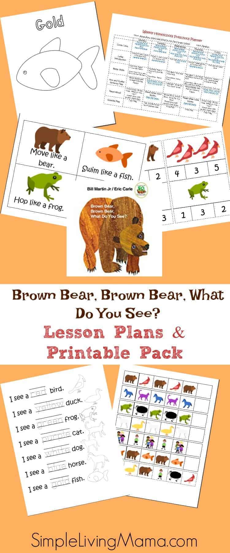 Make Your Own Brown Bear, Brown Bear Book - Frugal Fun For Boys and Girls