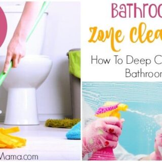 Image for Bathroom Zone Cleaning Routine - How To Deep Clean Your Bathroom