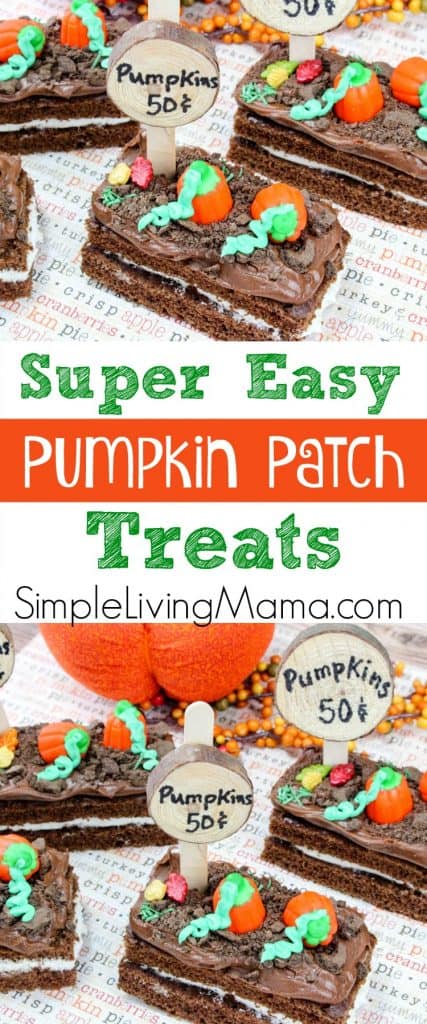 Super Easy Pumpkin Patch Treats