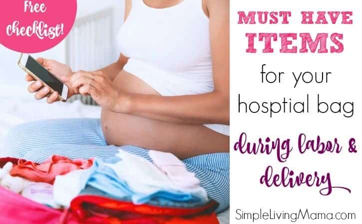 Minimalist Hospital Bag Checklist – What New Moms Really Need to Bring to the Hospital