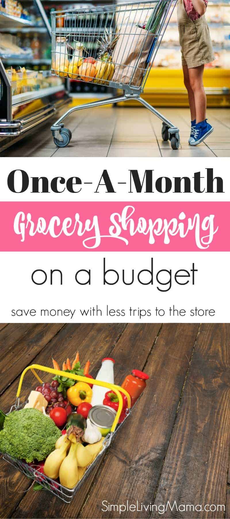 Once-a-Month Grocery Shopping: The 4-Tier, Stock-Up Plan for