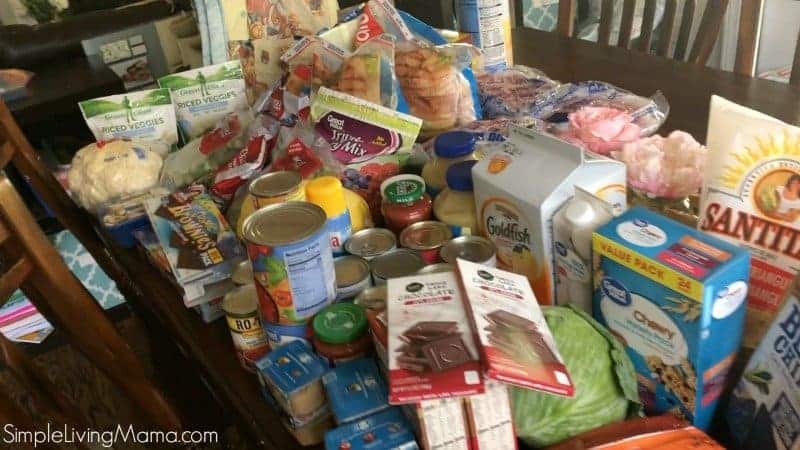 Large Family Once a Month Grocery Shopping Haul - What I Bought for ...