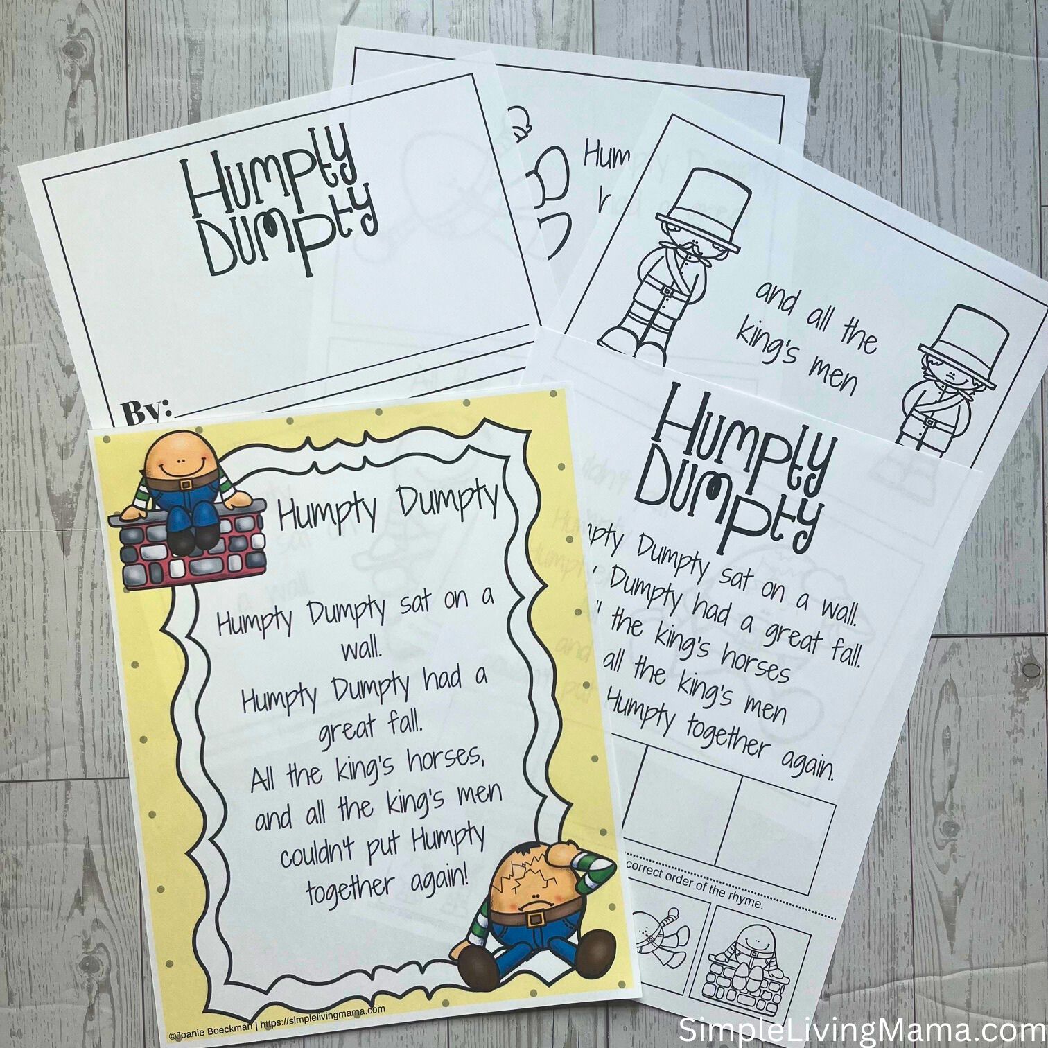 Humpty Dumpty Poster
