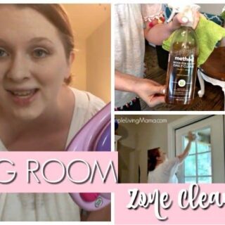 how to deep clean your living room