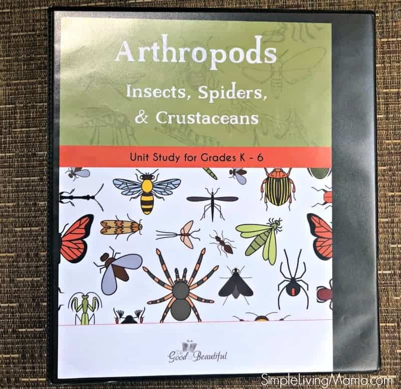 The good and the beautiful science unit study arthropods