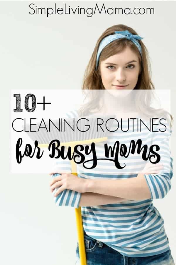 Are you struggling with your cleaning routine? Get 10+ housekeeping routines to keep your home clean and organized!