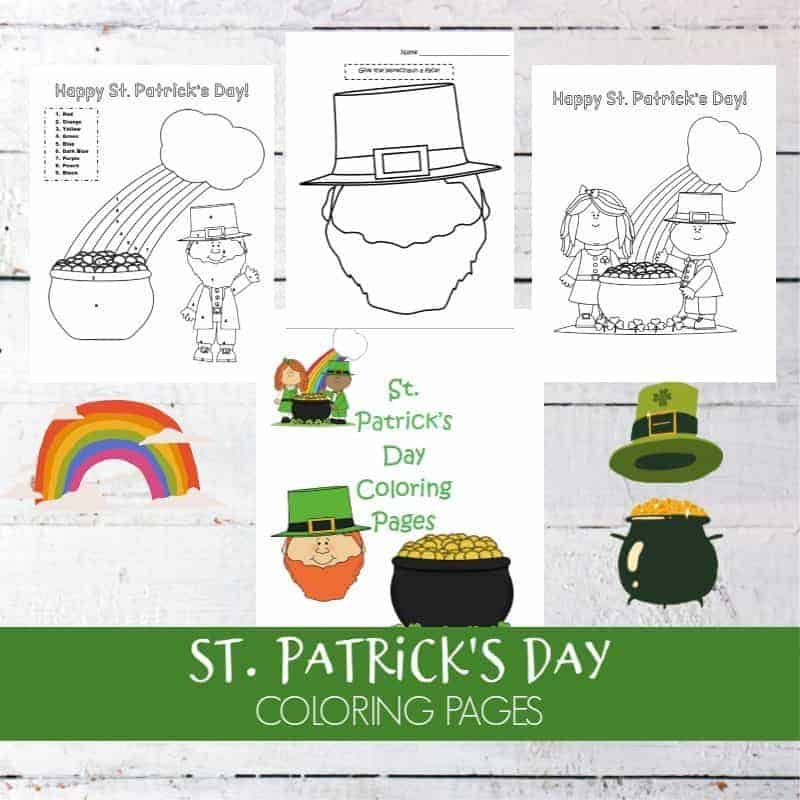 St. Patrick's Day Coloring Pages