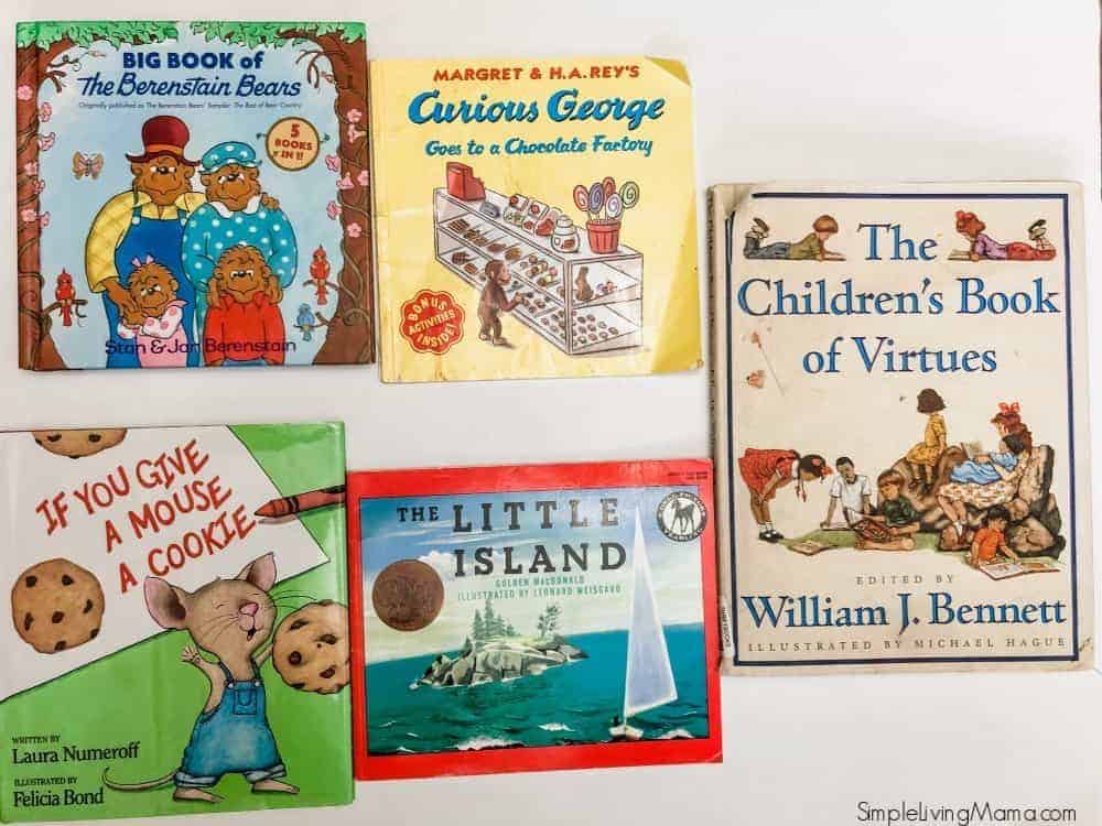 charlotte mason early years books