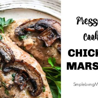 Instant pot chicken marsala recipe