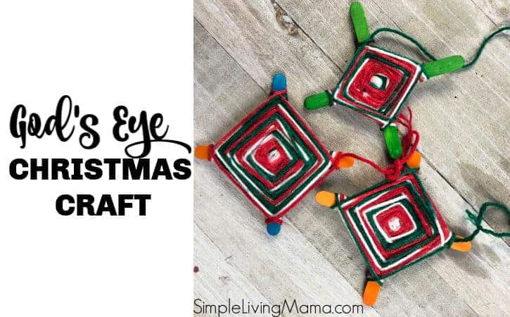 How To Make a God’s Eye Craft – Weaving Ornament for Kids