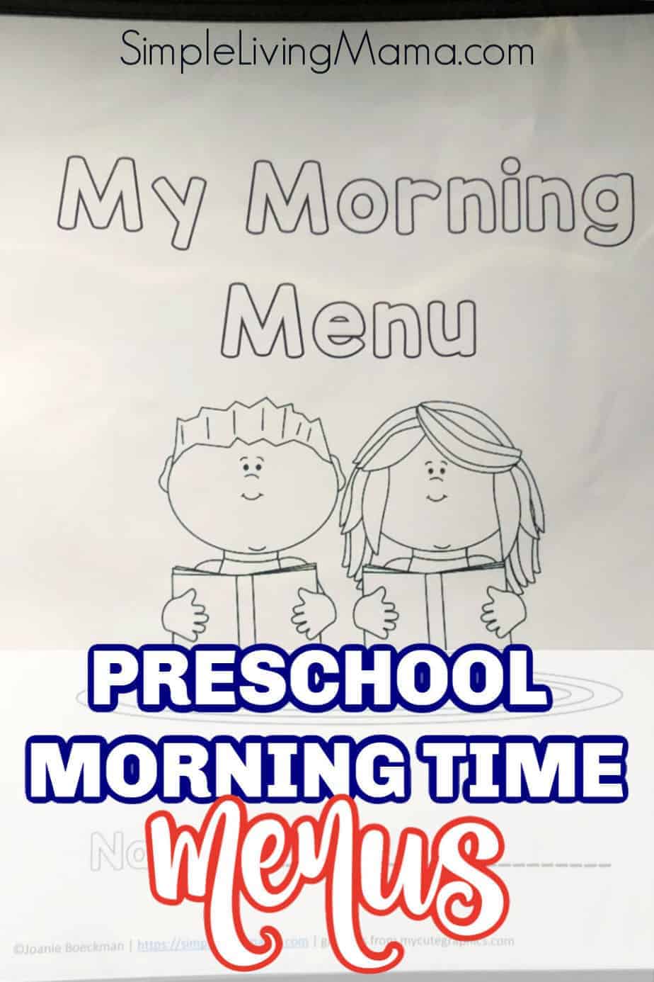 printable monthly preschool menu