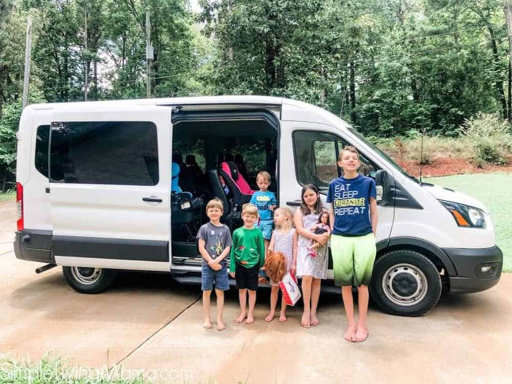 best vans for large families