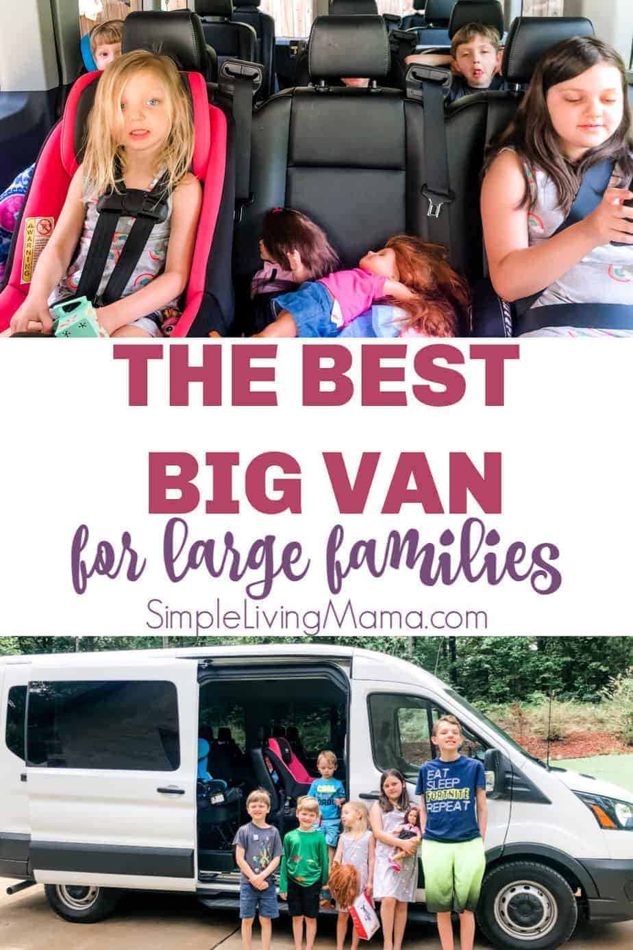 The Best Big Van for Large Families 