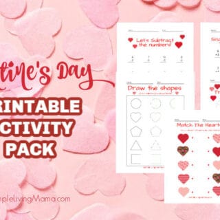 Image for Valentine's Day Printable Activity Pack