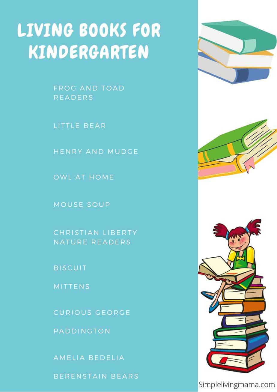 Living Books List for Kindergarten - Simple Living Mama