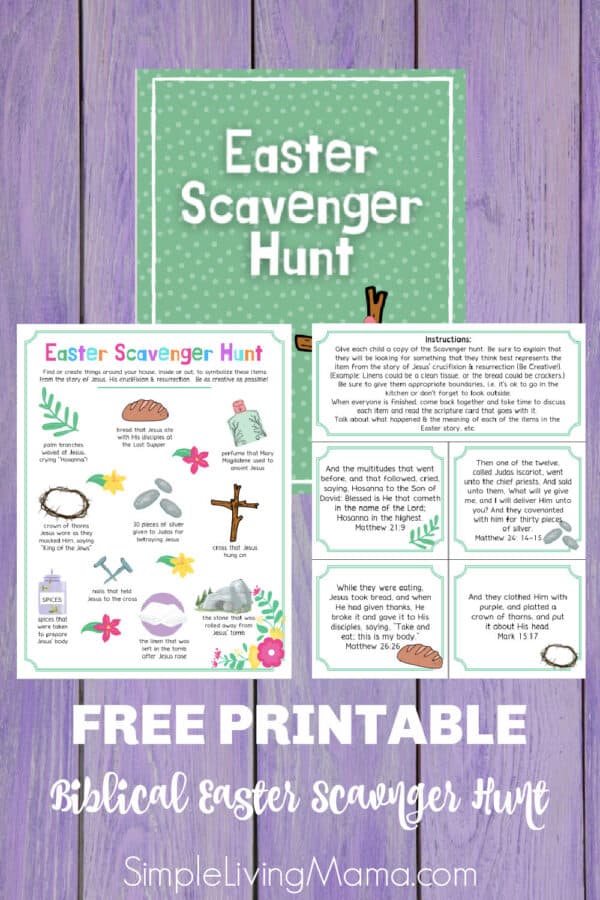 free-printable-biblical-easter-scavenger-hunt - Simple Living Mama