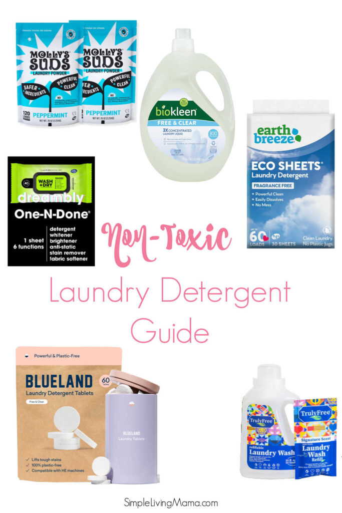 Non-toxic laundry detergent guide