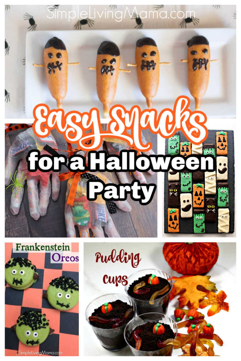 Easy Snacks for a Halloween Party