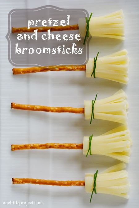 Pretzel broomsticks