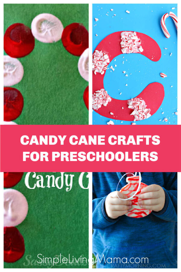Candy Raft Craft Easy and Fun Candy Cane Crafts for Preschoolers - Simple Living Mama
