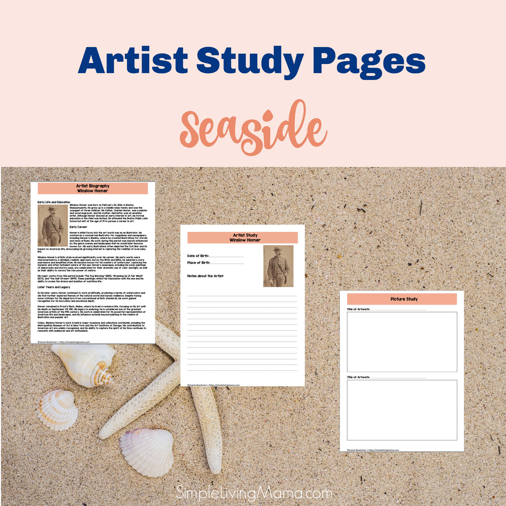 Seaside Printables