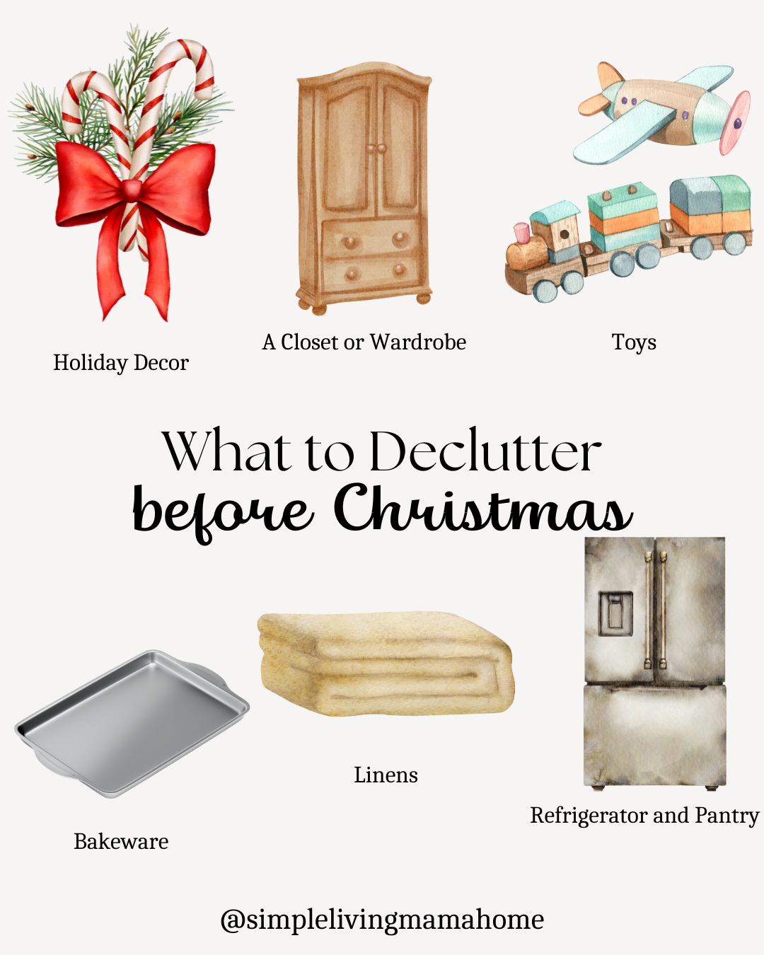 What to declutter before Christmas