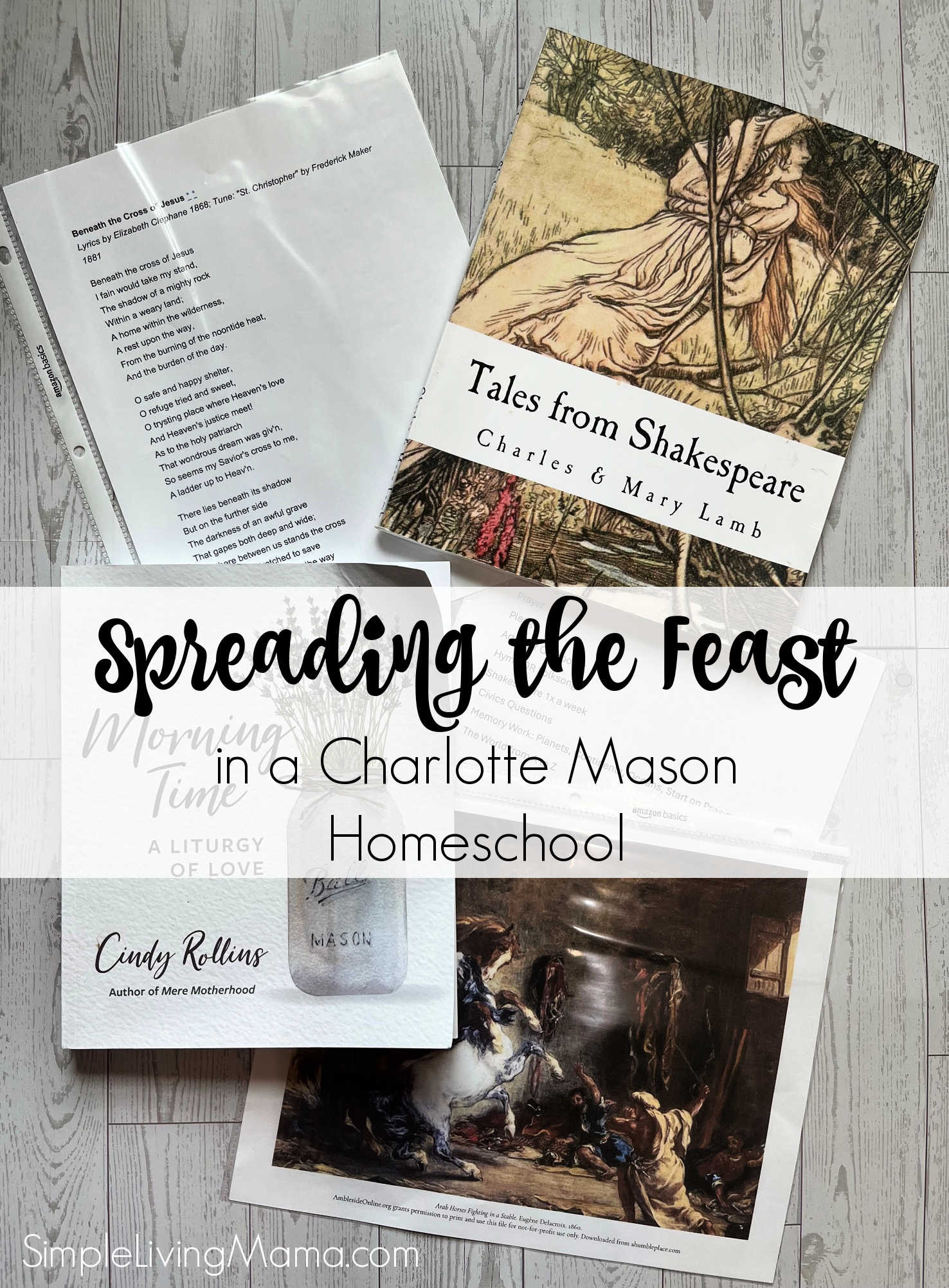 Spreading the Feast in a Charlotte Mason homeschool